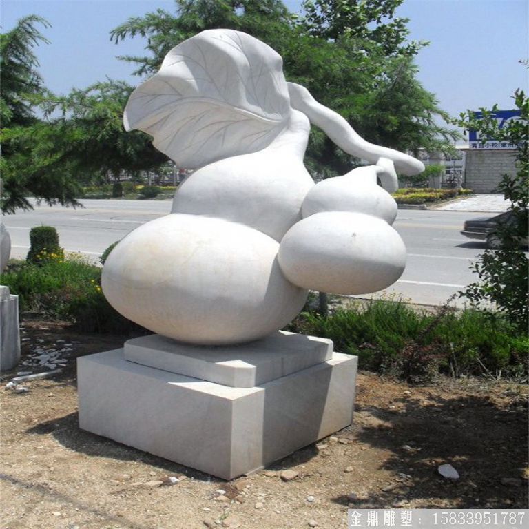 石雕葫芦雕塑